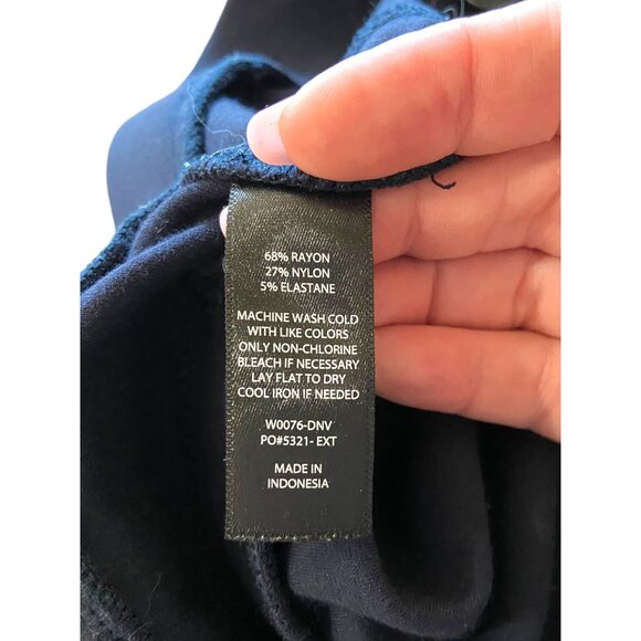 Betabrand Bootcut Classic Dress Pant Yoga Pants Navy Blue Size L Minimalist Cute - Picture 4 of 16